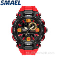 SMAEL Sport Watch Hombres Relojes electrónicos de cuarzo